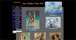 Desktop Screenshot of jandaltonfineart.com