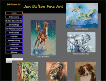 Tablet Screenshot of jandaltonfineart.com